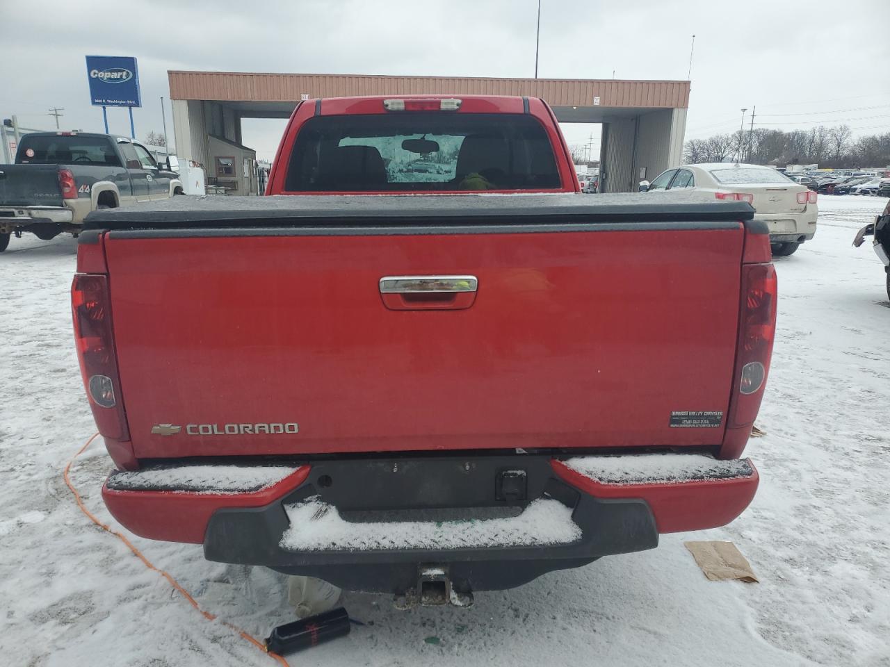 2012 Chevrolet Colorado VIN 1GCESBF96C8122742 Copart auction photo, front end damage thumbnail 6