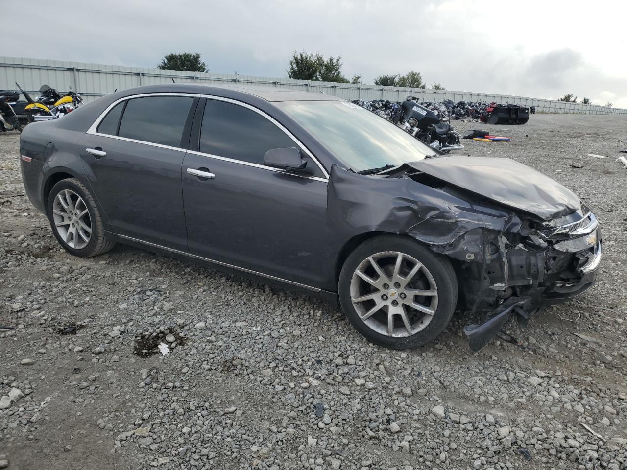 2011 Chevrolet Malibu VIN 1G1ZE5E77BF227142 Copart auction photo, front end / rear end damage thumbnail 4