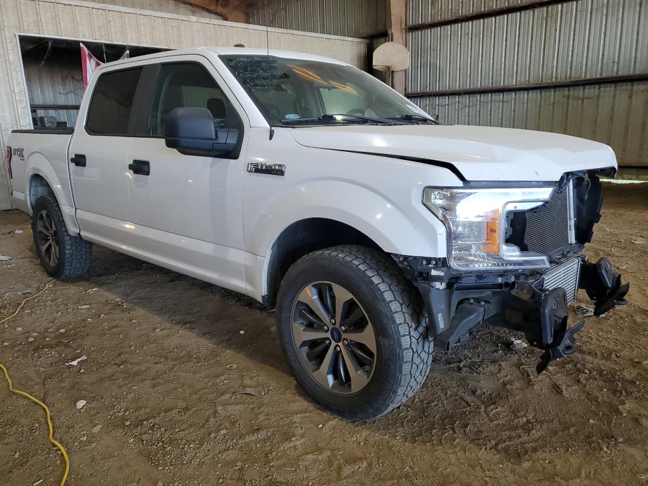 2019 Ford F-150 VIN 1FTEW1E47KKF09368 Copart auction photo, front end / minor dent/scratches damage thumbnail 4