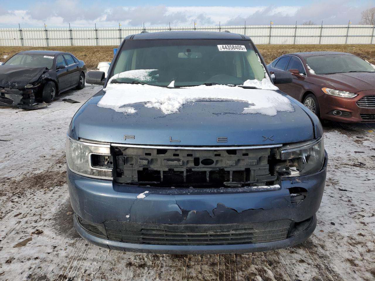 2019 Ford Flex VIN 2FMGK5B88KBA15352 Copart auction photo, front end damage thumbnail 5