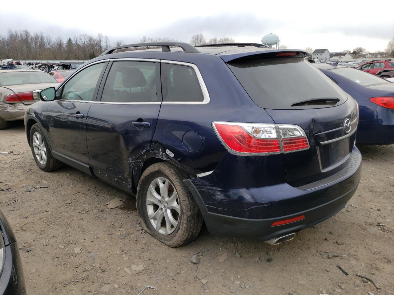 2012 Mazda CX-9 VIN JM3TB3CV4C0361601 Copart auction photo, side damage thumbnail 2