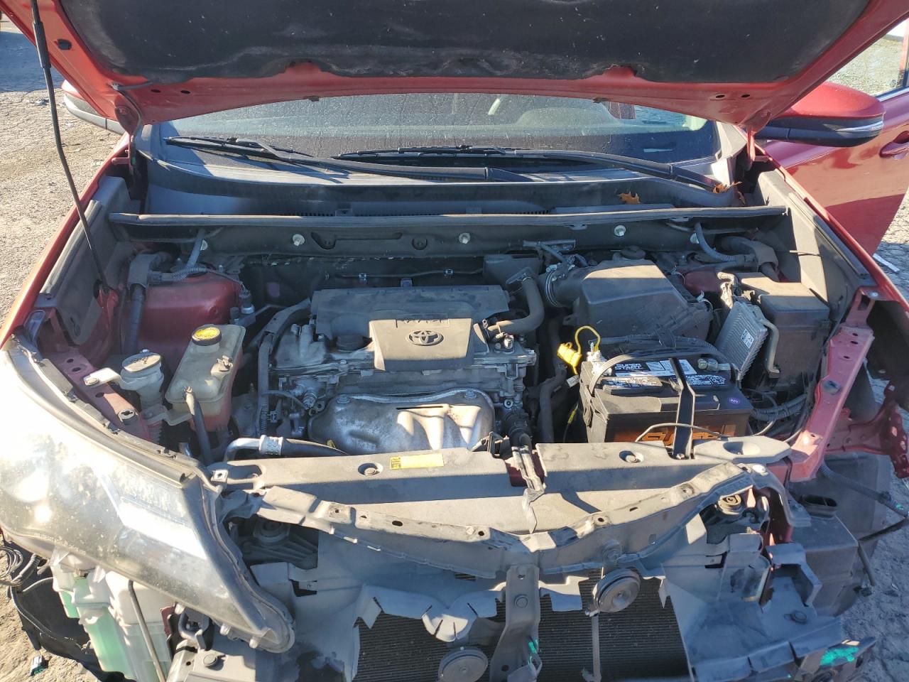 2013 Toyota RAV 4 VIN 2T3RFREV1DW053824 Copart auction photo, rear end / side damage thumbnail 12
