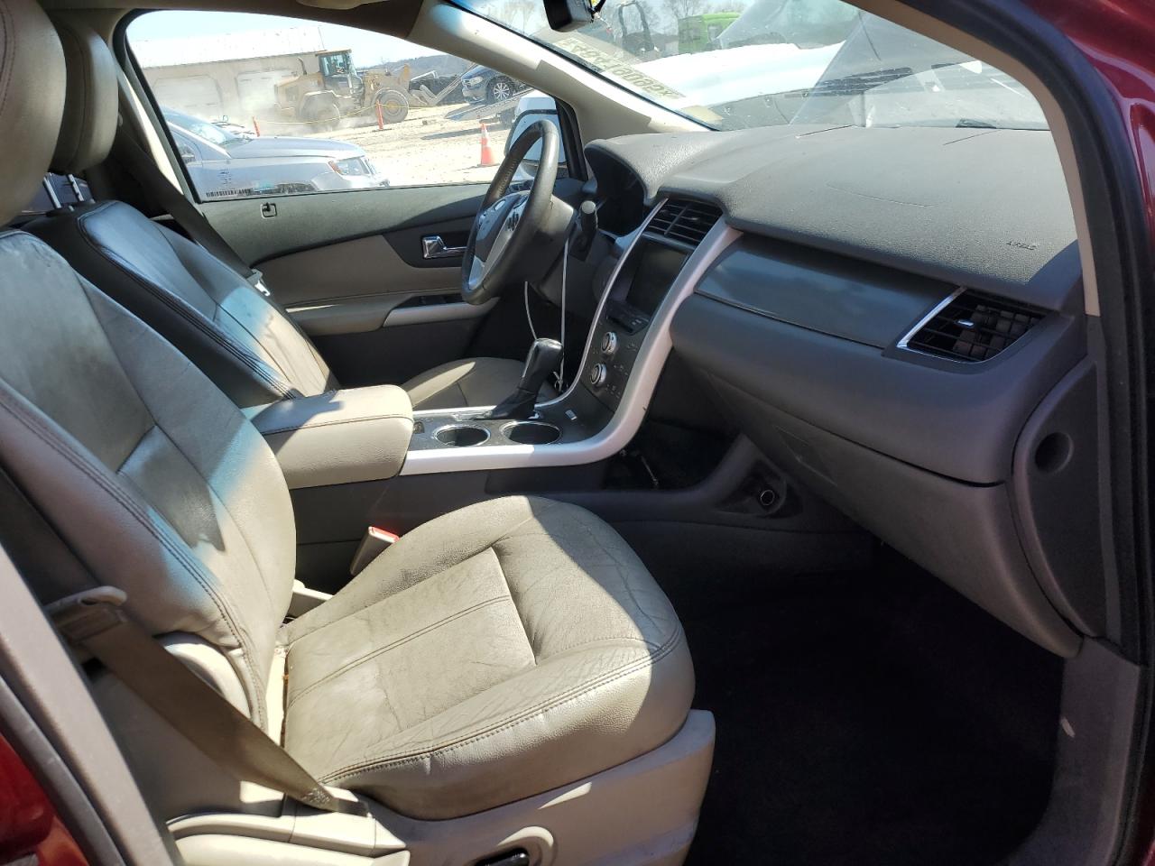 2014 Ford Edge VIN 2FMDK4JC7EBA49676 Copart auction photo, front end / undercarriage damage thumbnail 7