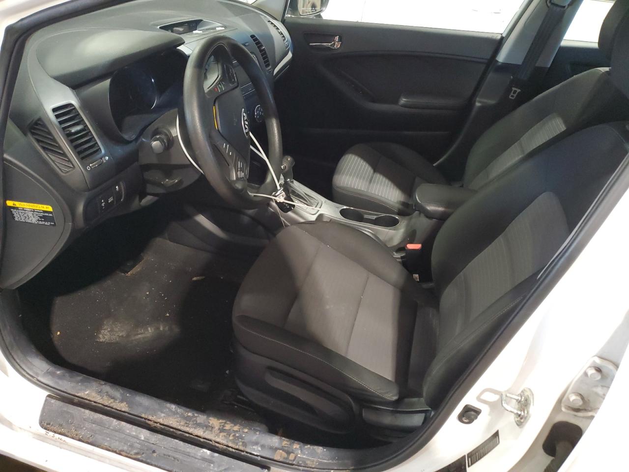 2014 KIA Forte VIN KNAFX4A63E5159716 Copart auction photo, front end / undercarriage damage thumbnail 7