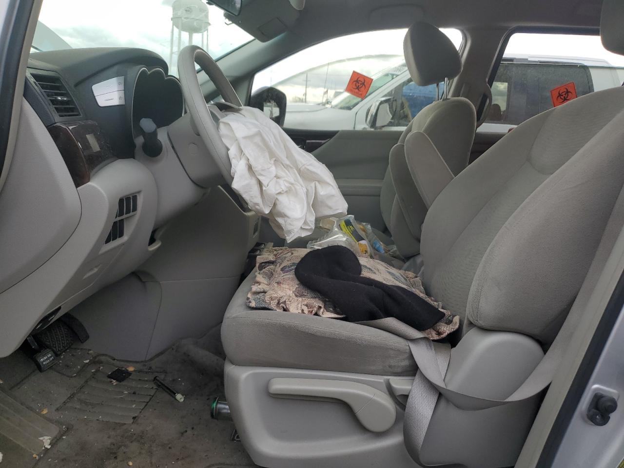 2015 Nissan Quest VIN JN8AE2KP2F9133928 Copart auction photo, front end / rear end damage thumbnail 7