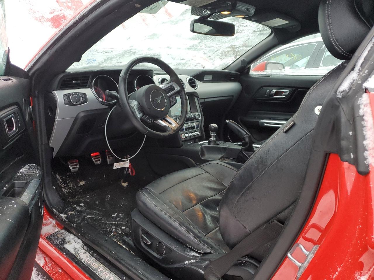 2017 Ford Mustang VIN 1FA6P8CF0H5327071 Copart auction photo, front end damage thumbnail 8
