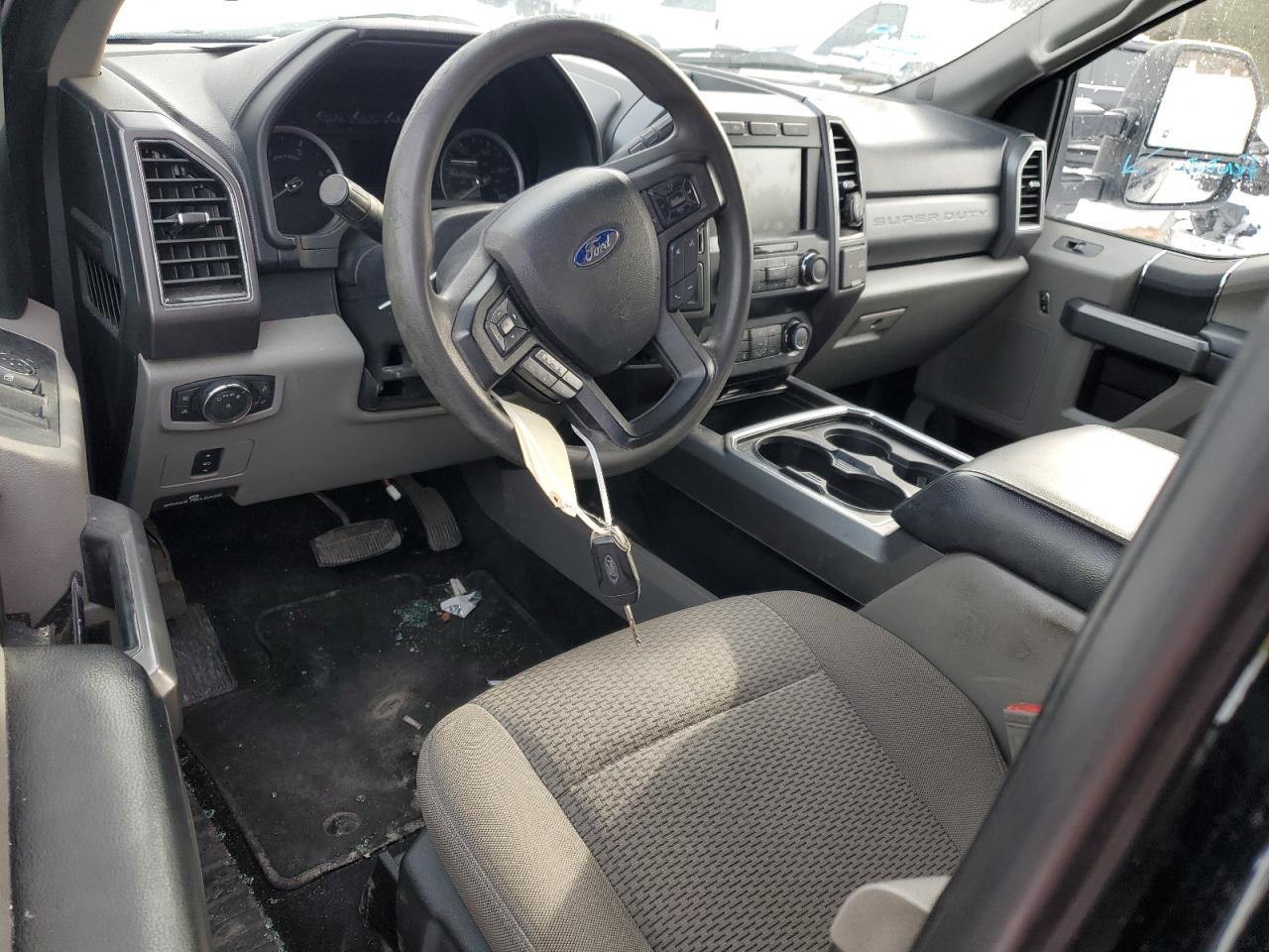 2019 Ford F350 VIN 1FT8X3BT0KEF99785 Copart auction photo, front end damage thumbnail 8