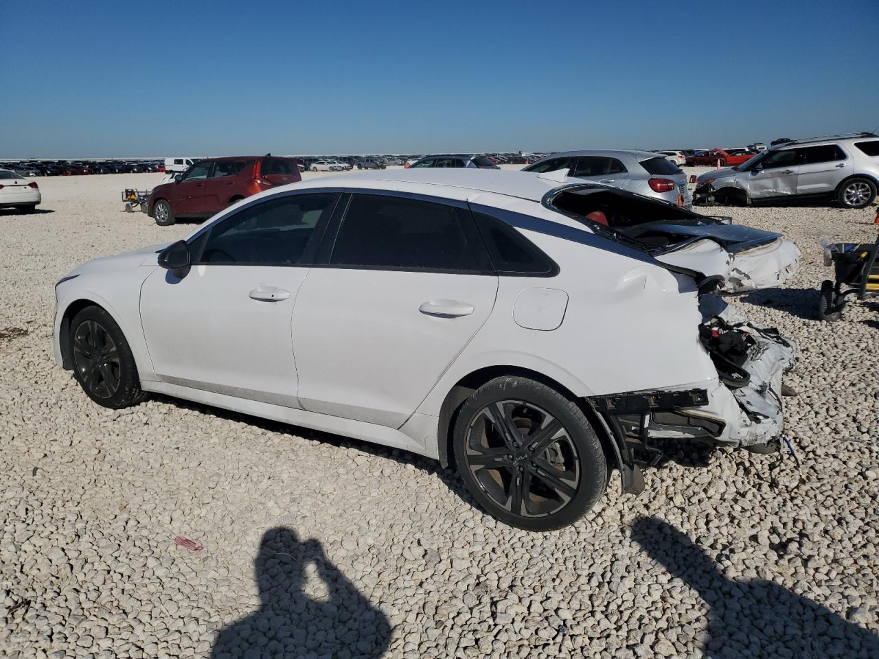 2023 KIA K5 VIN 5XXG64J25PG183246 Copart auction photo, rear end / front end damage thumbnail 2