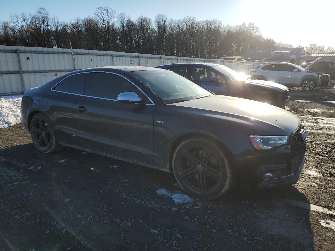 2014 Audi RS5 VIN WAUCGAFR8EA069098 Copart auction photo, front end damage thumbnail 4