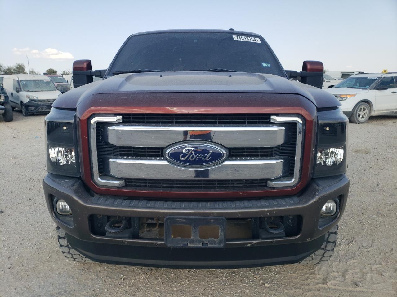 2015 Ford F250 VIN 1FT7W2BT6FEC88702 Copart auction photo, side / undercarriage damage thumbnail 5