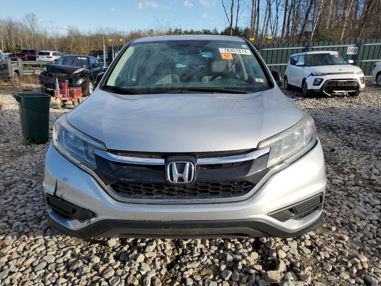 2016 Honda CR-V VIN 5J6RM4H34GL127502 Copart auction photo, side / minor dent/scratches damage thumbnail 5