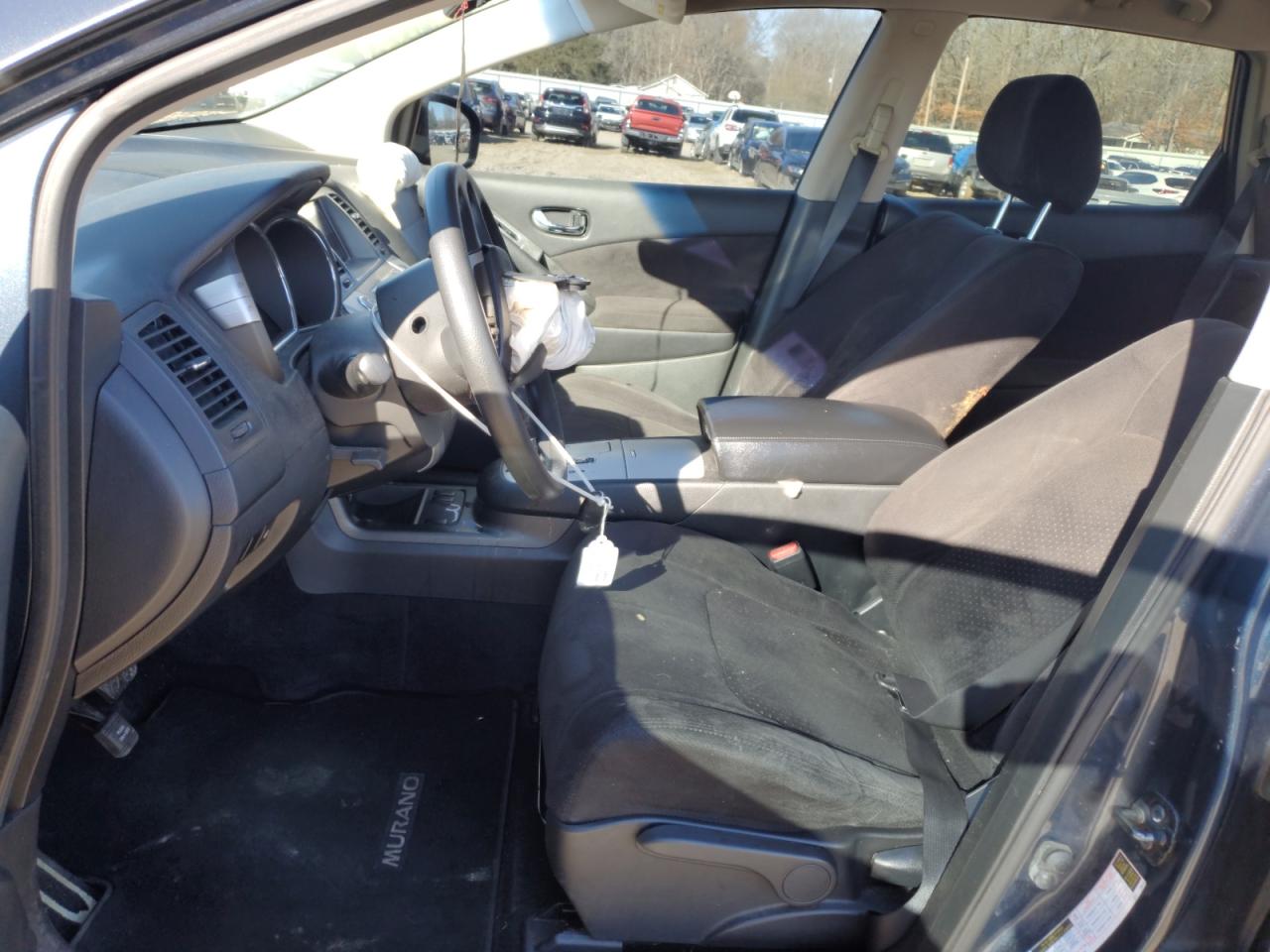 2014 Nissan Murano VIN JN8AZ1MU9EW411712 Copart auction photo, front end / mechanical damage thumbnail 7