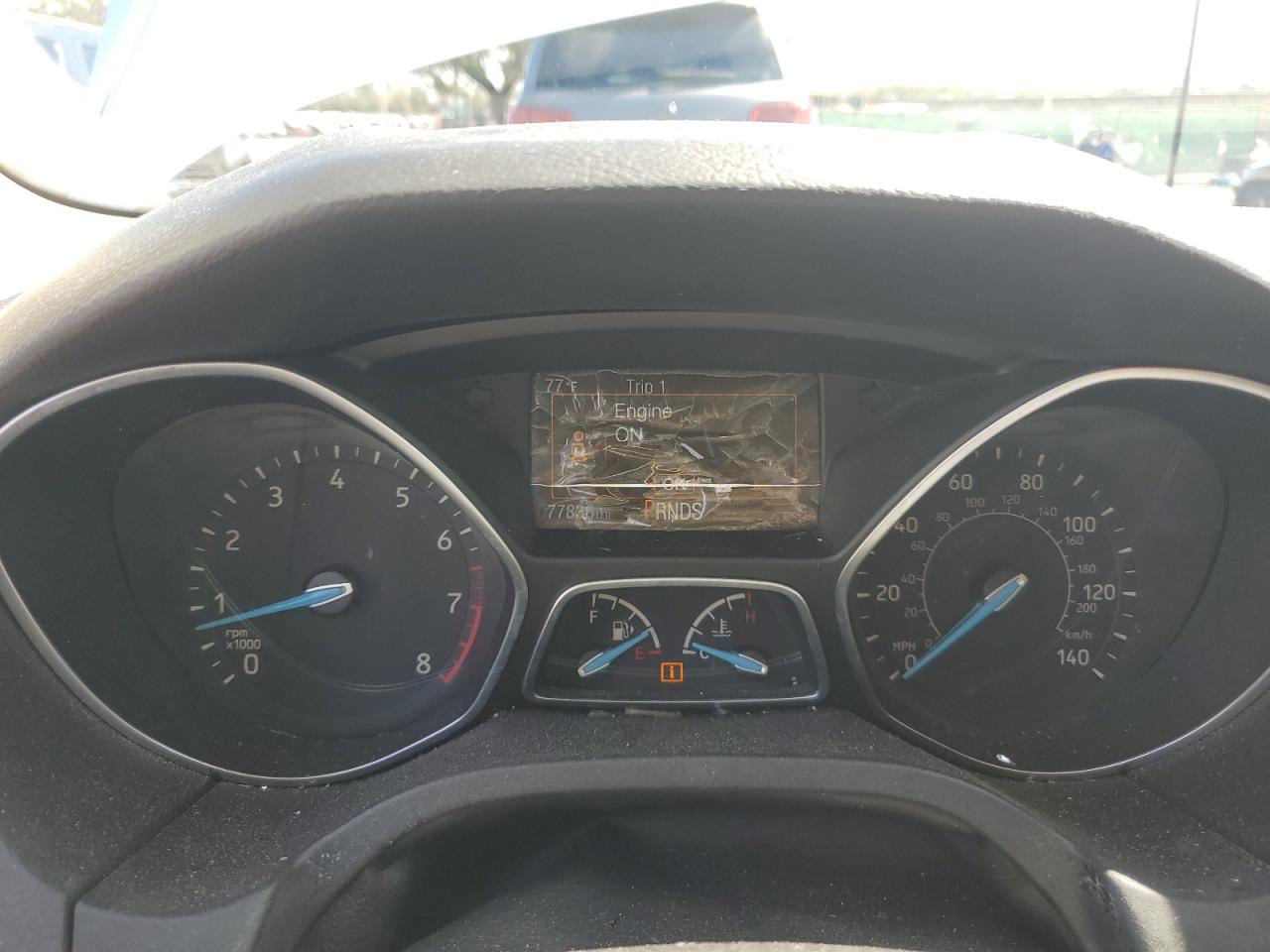 2015 Ford Focus VIN 1FADP3F2XFL267781 Copart auction photo, side damage thumbnail 9