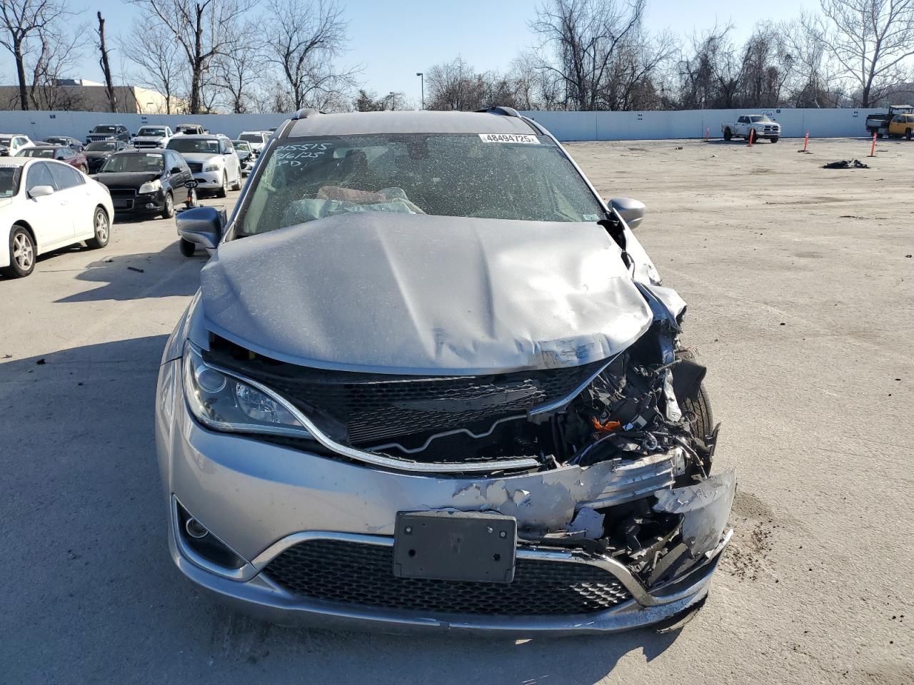 2019 Chrysler Pacifica VIN 2C4RC1BG6KR733001 Copart auction photo, front end damage thumbnail 5