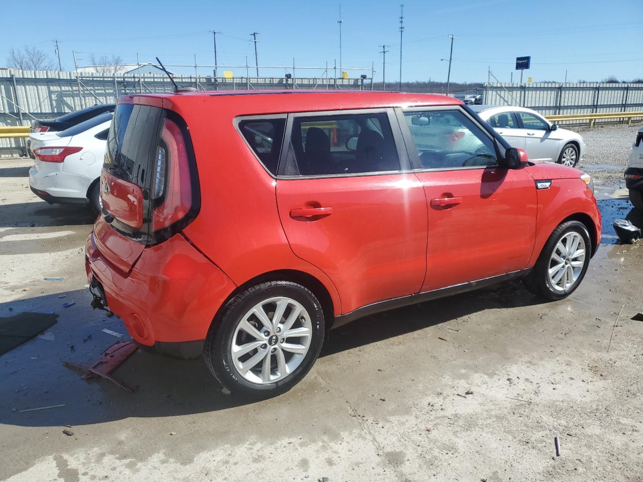 2018 KIA Soul VIN KNDJP3A52J7529714 Copart auction photo, rear end damage thumbnail 3