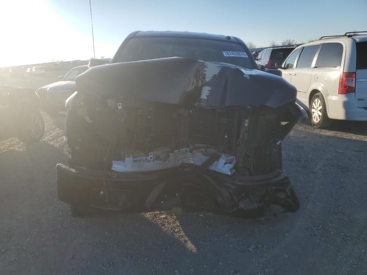 2018 Nissan Titan VIN 1N6AA1E53JN549835 Copart auction photo, all over damage thumbnail 5