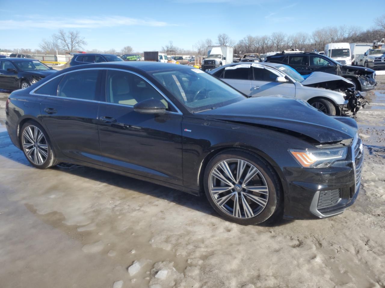 2019 Audi A6 VIN WAUM2AF24KN104035 Copart auction photo, front end damage thumbnail 4