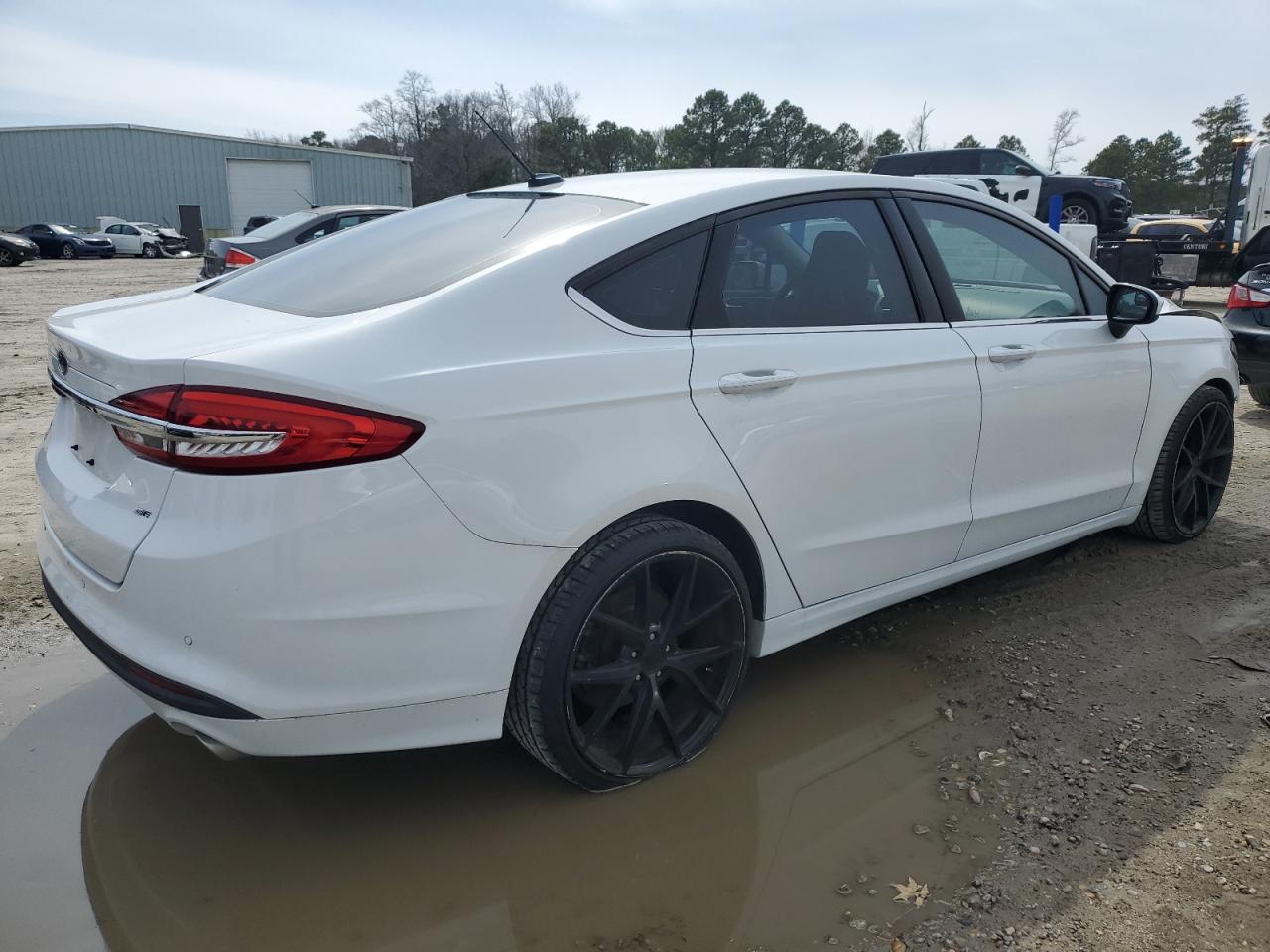 2018 Ford Fusion VIN 3FA6P0H7XJR123657 Copart auction photo, front end / minor dent/scratches damage thumbnail 3