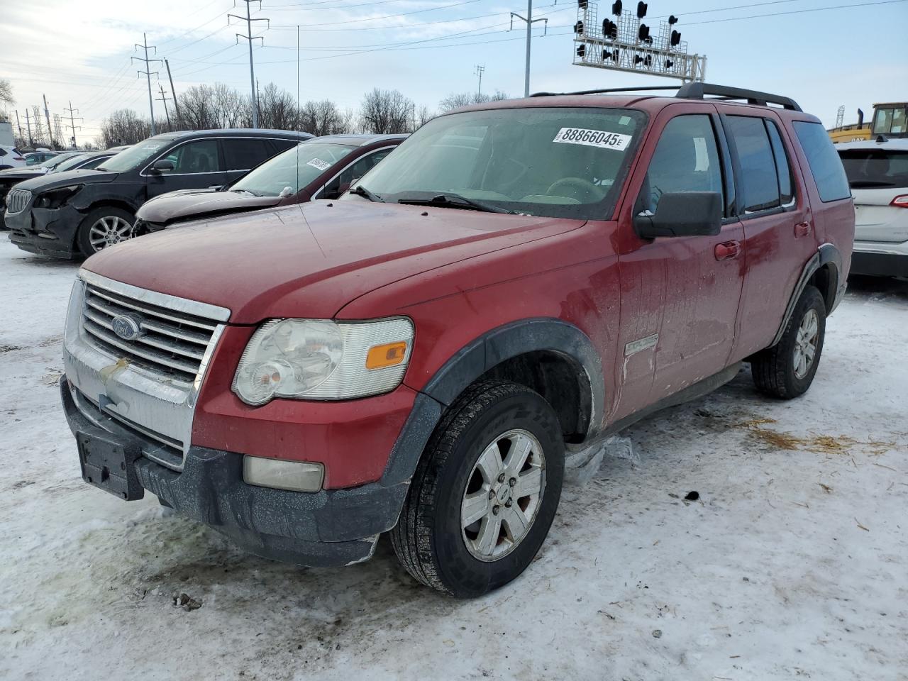 2007 Ford Explorer VIN 1FMEU73E87UB07788
