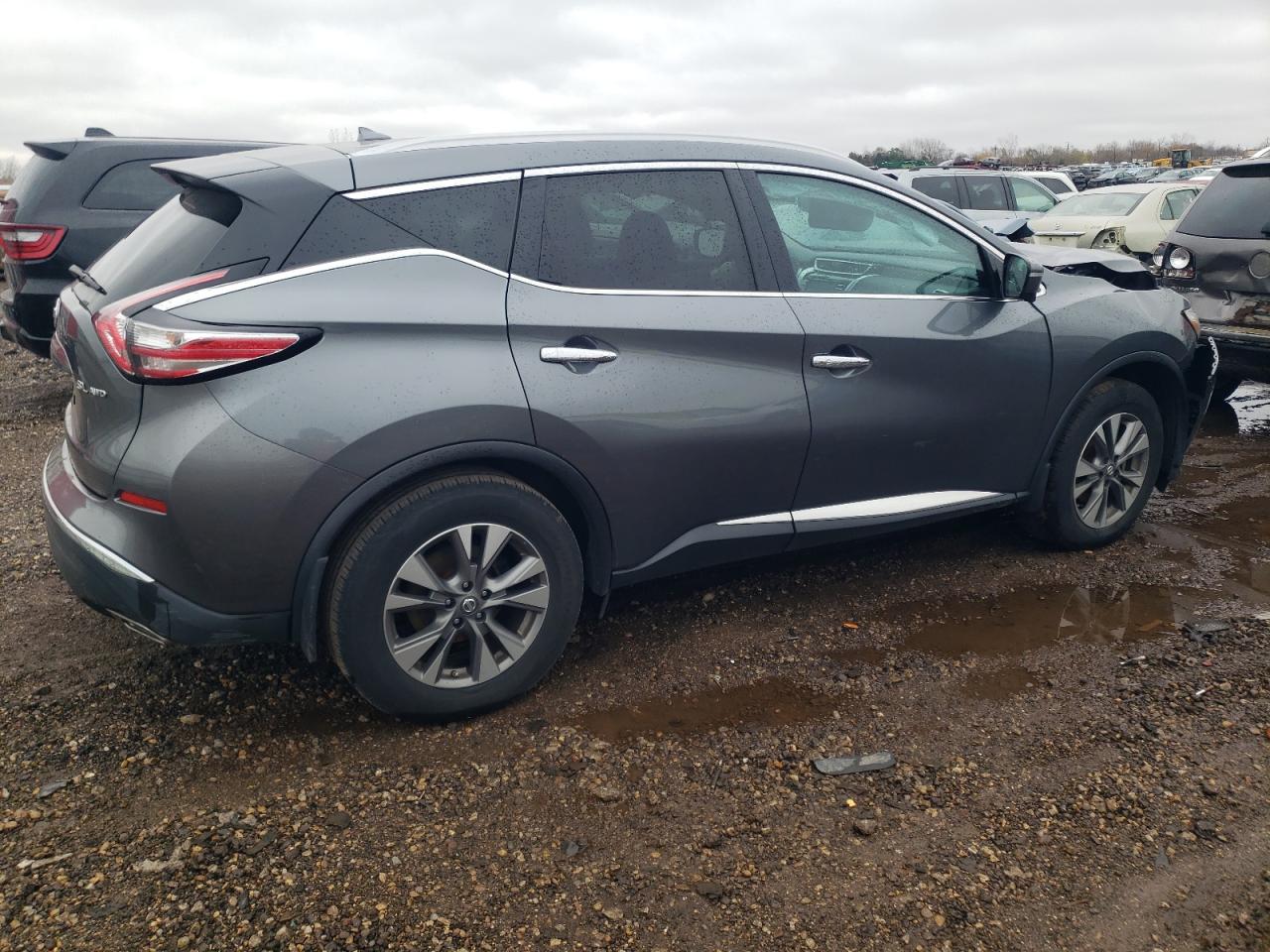 2015 Nissan Murano VIN 5N1AZ2MH6FN274087 Copart auction photo, front end damage thumbnail 3