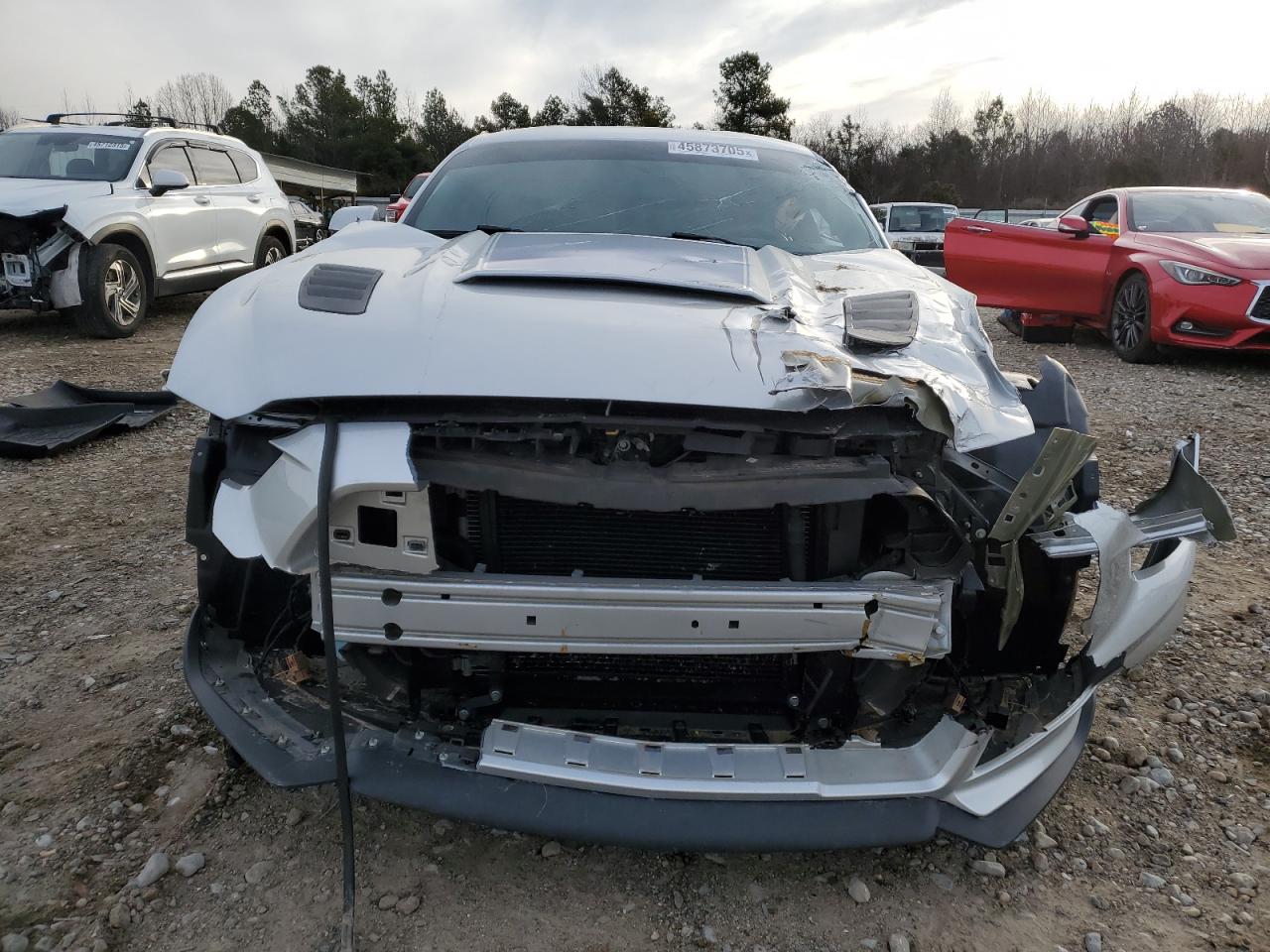 2017 Ford Mustang VIN 1FA6P8CF0H5254980 Copart auction photo, front end damage thumbnail 5