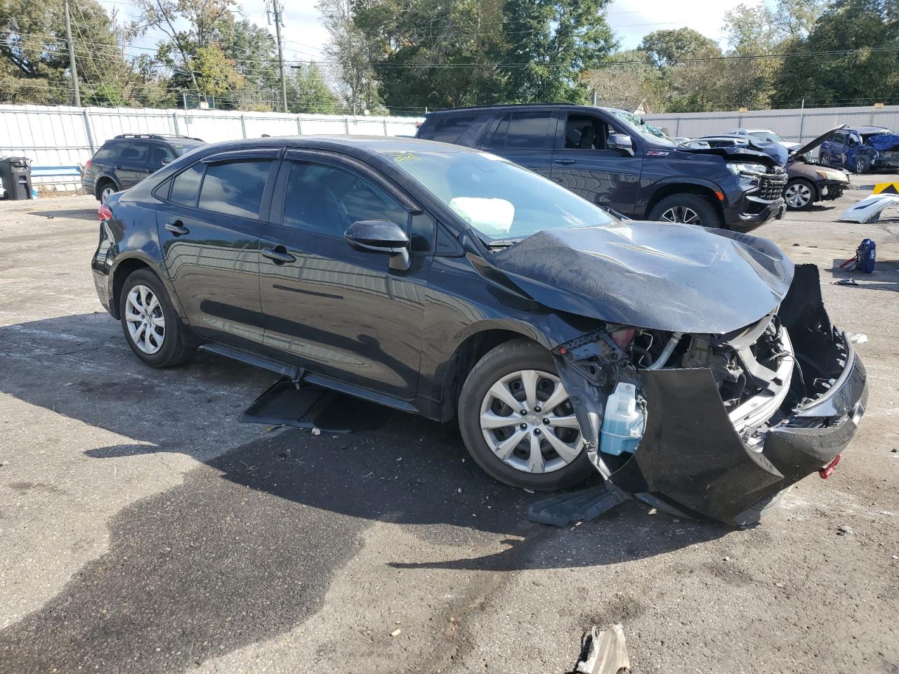 2022 Toyota Corolla VIN 5YFEPMAE4NP334872 Copart auction photo, front end damage thumbnail 4