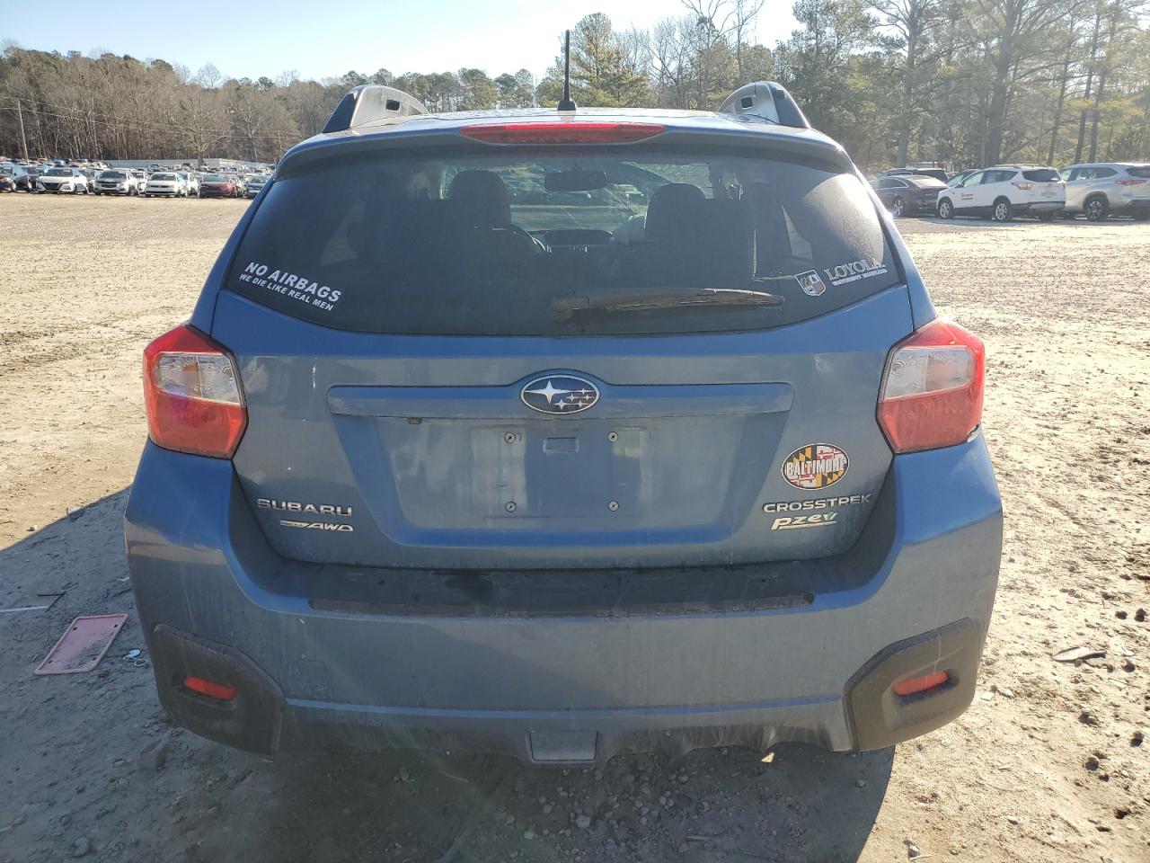 2016 Subaru XV VIN JF2GPABC7G8219820 Copart auction photo, front end damage thumbnail 6