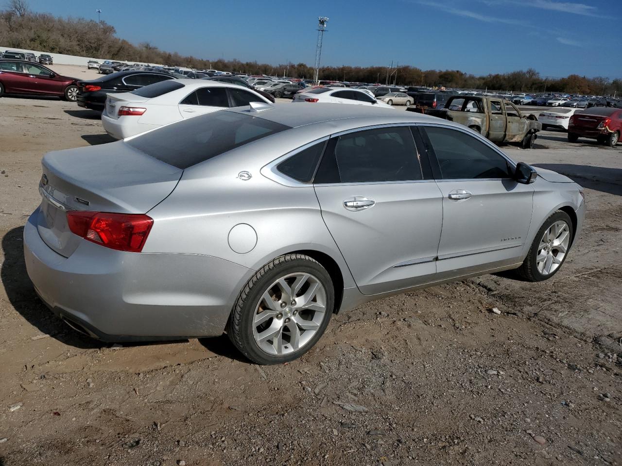 2018 Chevrolet Impala VIN 2G1125S39J9141085 Copart auction photo, front end damage thumbnail 3