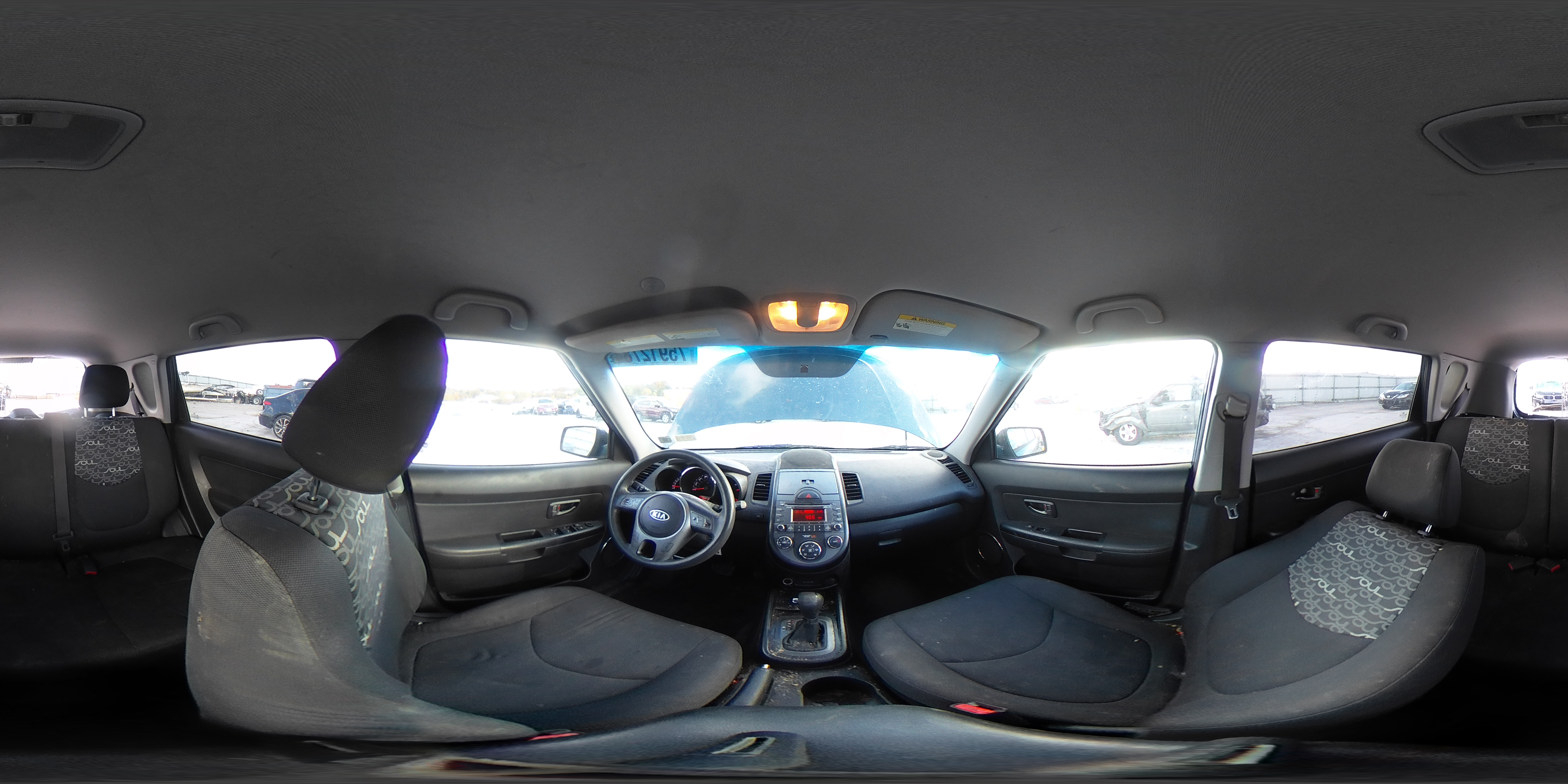 2011 KIA Soul VIN KNDJT2A20B7242630 Copart auction photo, all over damage thumbnail 13