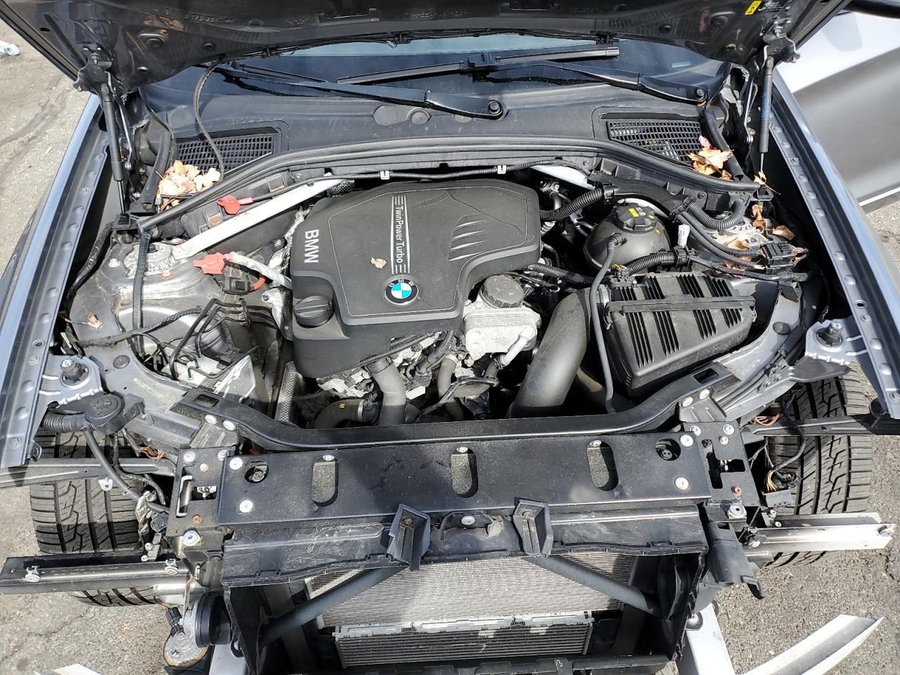 2017 BMW X3 VIN 5UXWX9C31H0W70912 Copart auction photo, front end / minor dent/scratches damage thumbnail 12