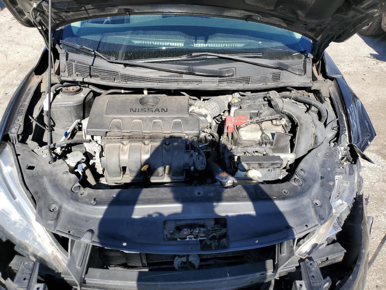 2015 Nissan Sentra VIN 3N1AB7AP2FY319663 Copart auction photo, front end damage thumbnail 11