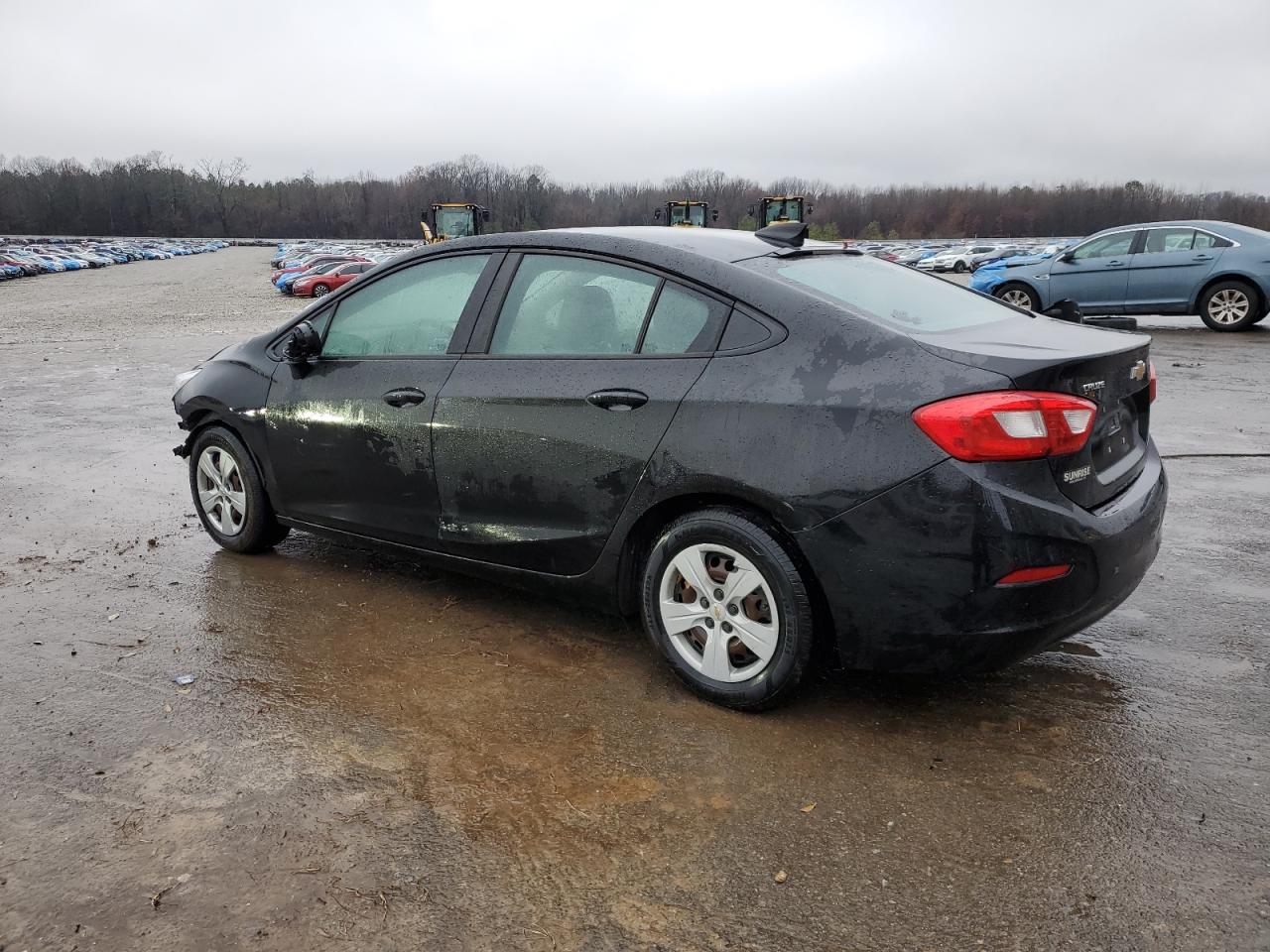 2017 Chevrolet Cruze VIN 1G1BC5SM5H7166264 Copart auction photo, front end / side damage thumbnail 2