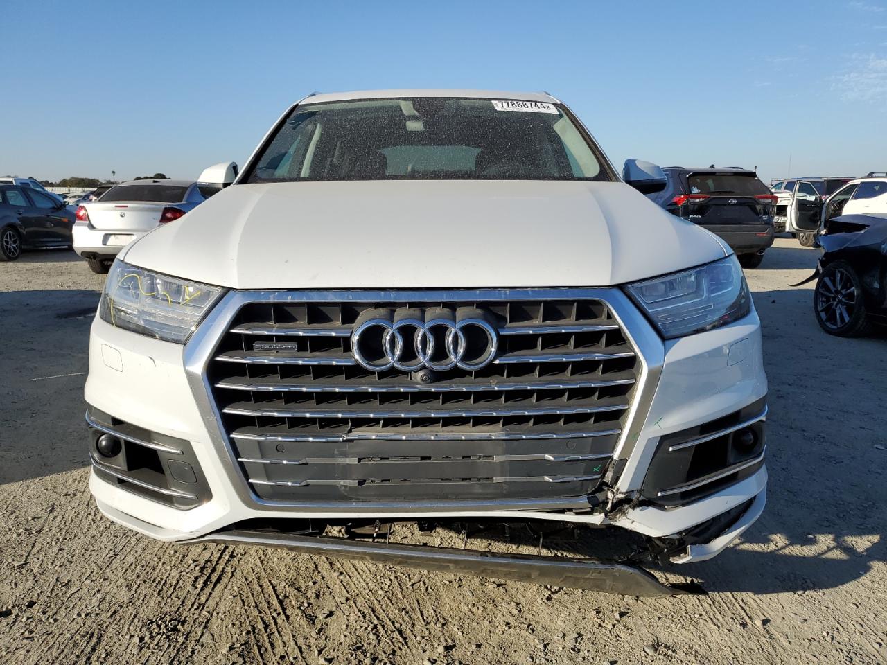 2018 Audi Q7 VIN WA1VAAF72JD002432 Copart auction photo, stripped damage thumbnail 5