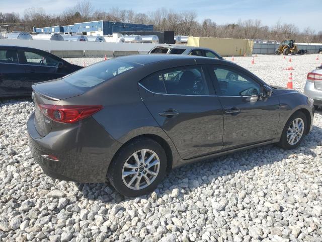 2016 Mazda 3 VIN JM1BM1V77G1318436 Copart auction photo, front end / side damage thumbnail 3