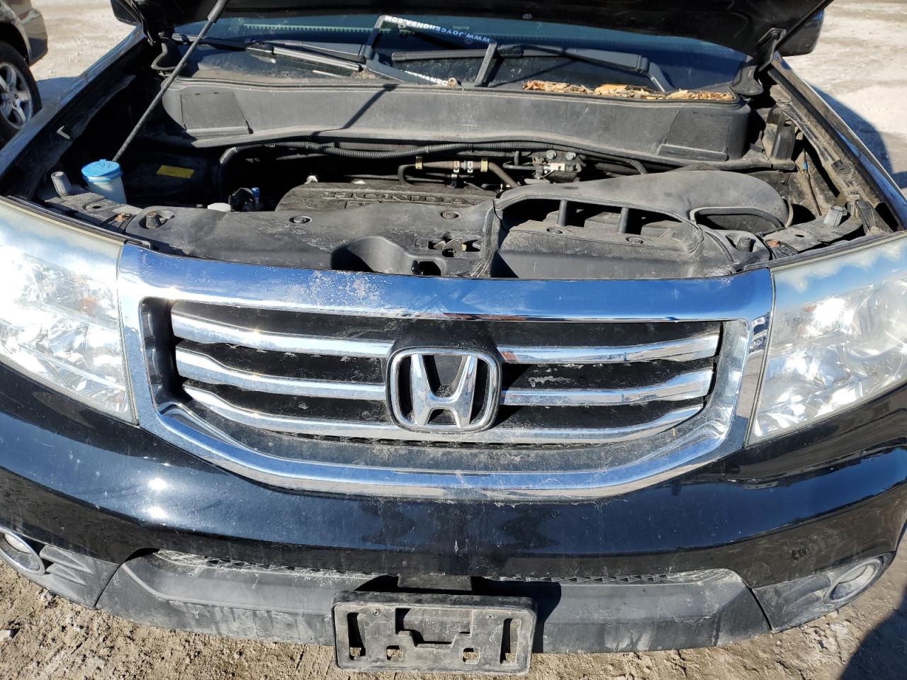2013 Honda Pilot VIN 5FNYF4H43DB022436 Copart auction photo, rear end damage thumbnail 12