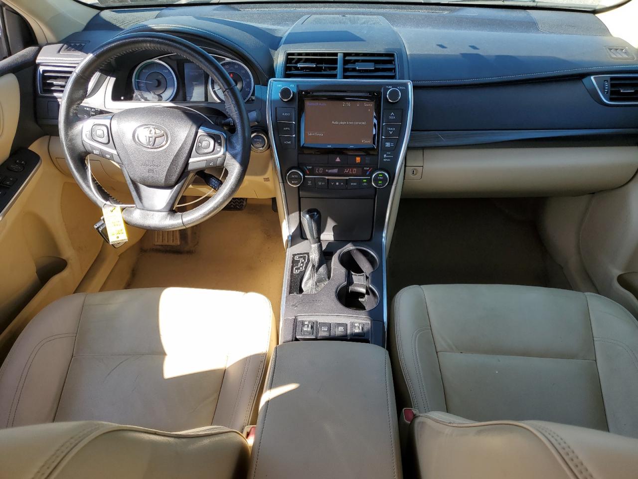 2015 Toyota Camry VIN 4T1BD1FK4FU164554 Copart auction photo, side / rear end damage thumbnail 8