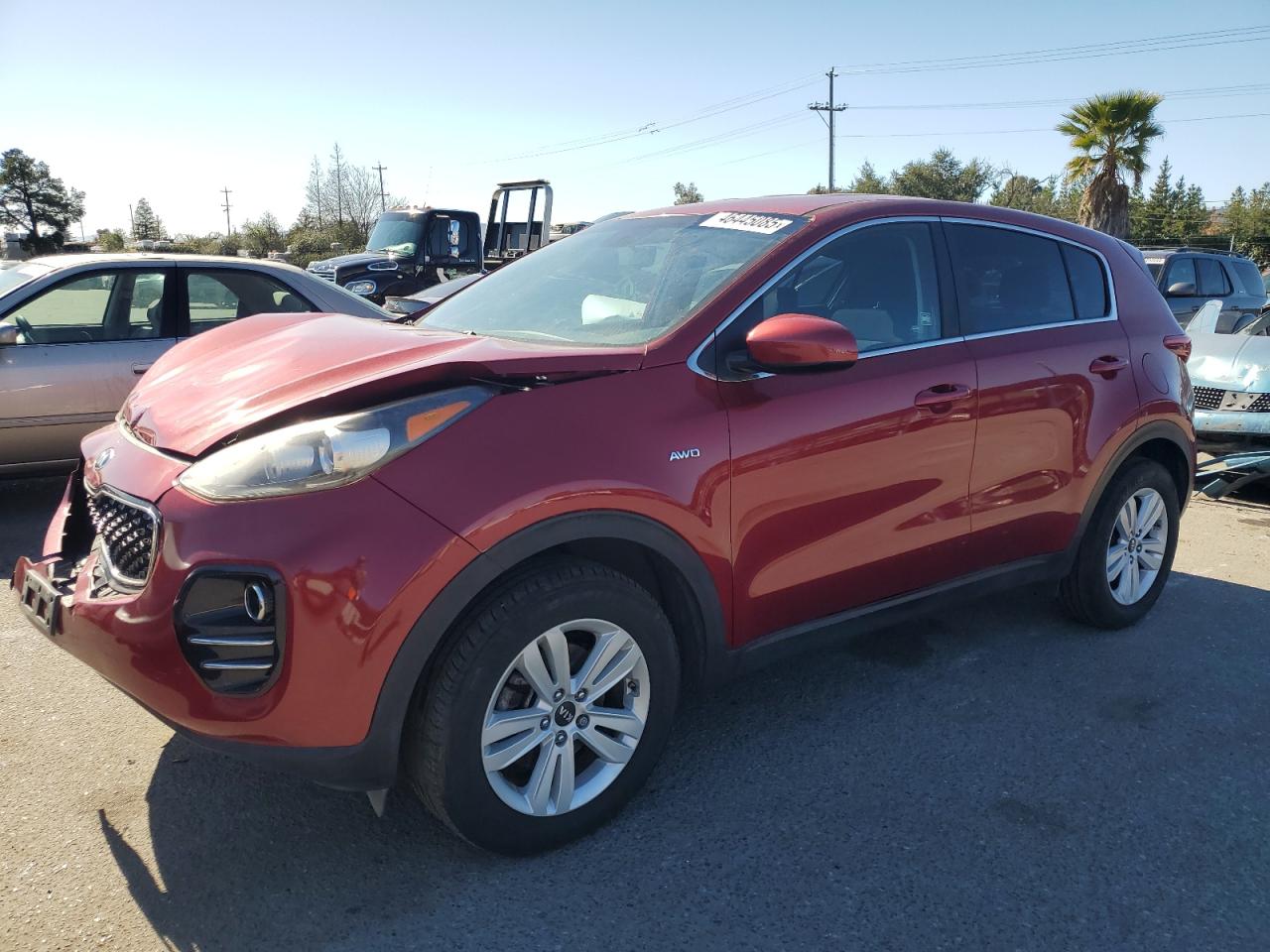 2017 KIA Sportage VIN KNDPMCAC6H7154194