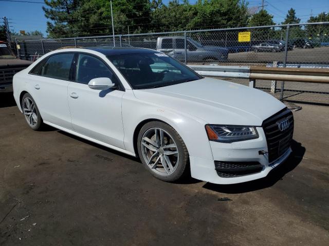 2017 Audi A8 VIN WAU44AFD9HN019731 Copart auction photo, front end damage thumbnail 4