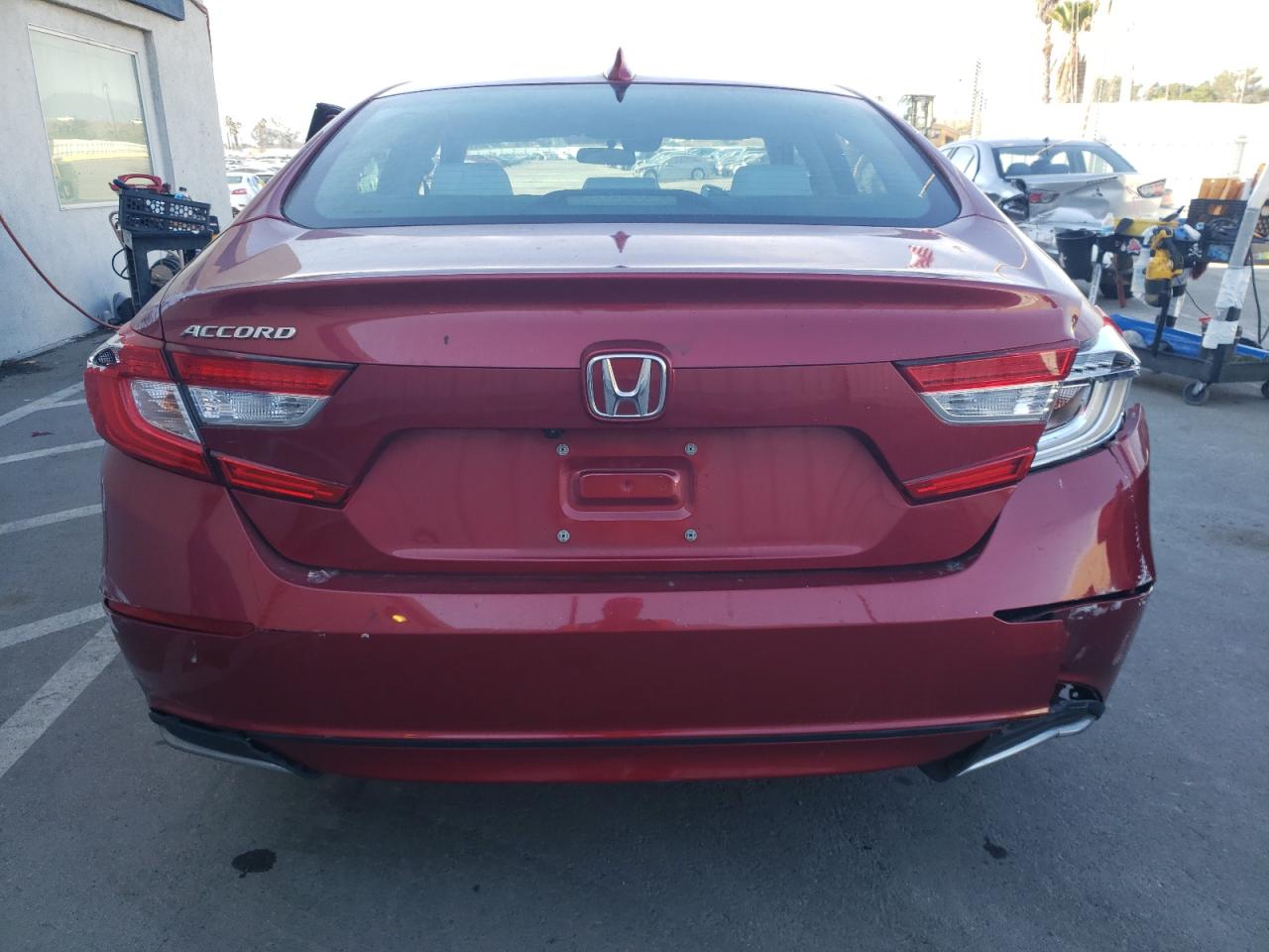 2020 Honda Accord VIN 1HGCV1F17LA127719 Copart auction photo, all over damage thumbnail 6