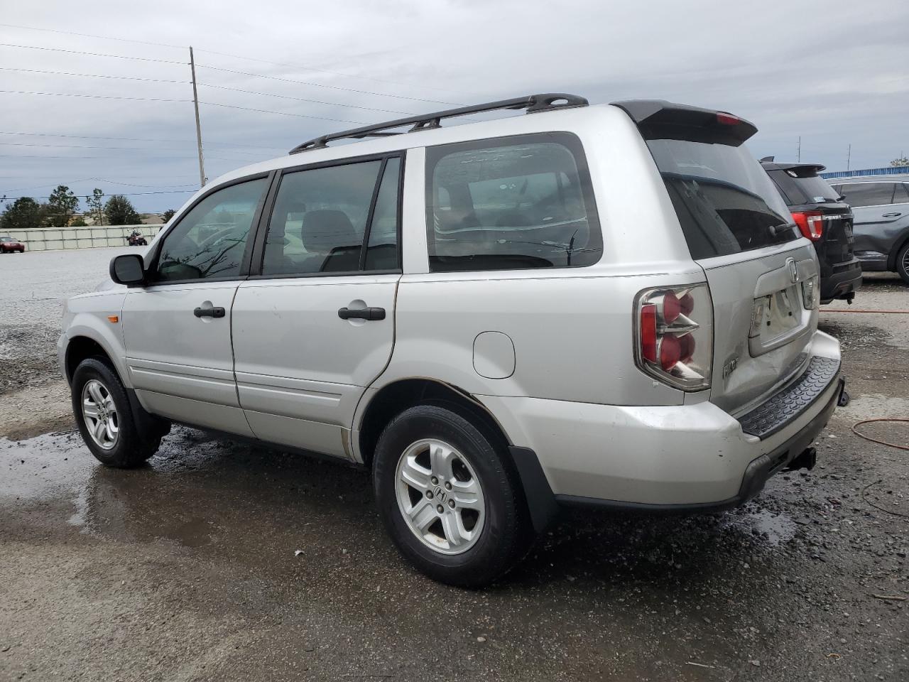 2007 Honda Pilot VIN 5FNYF28177B000275 Copart auction photo, rear end damage thumbnail 2