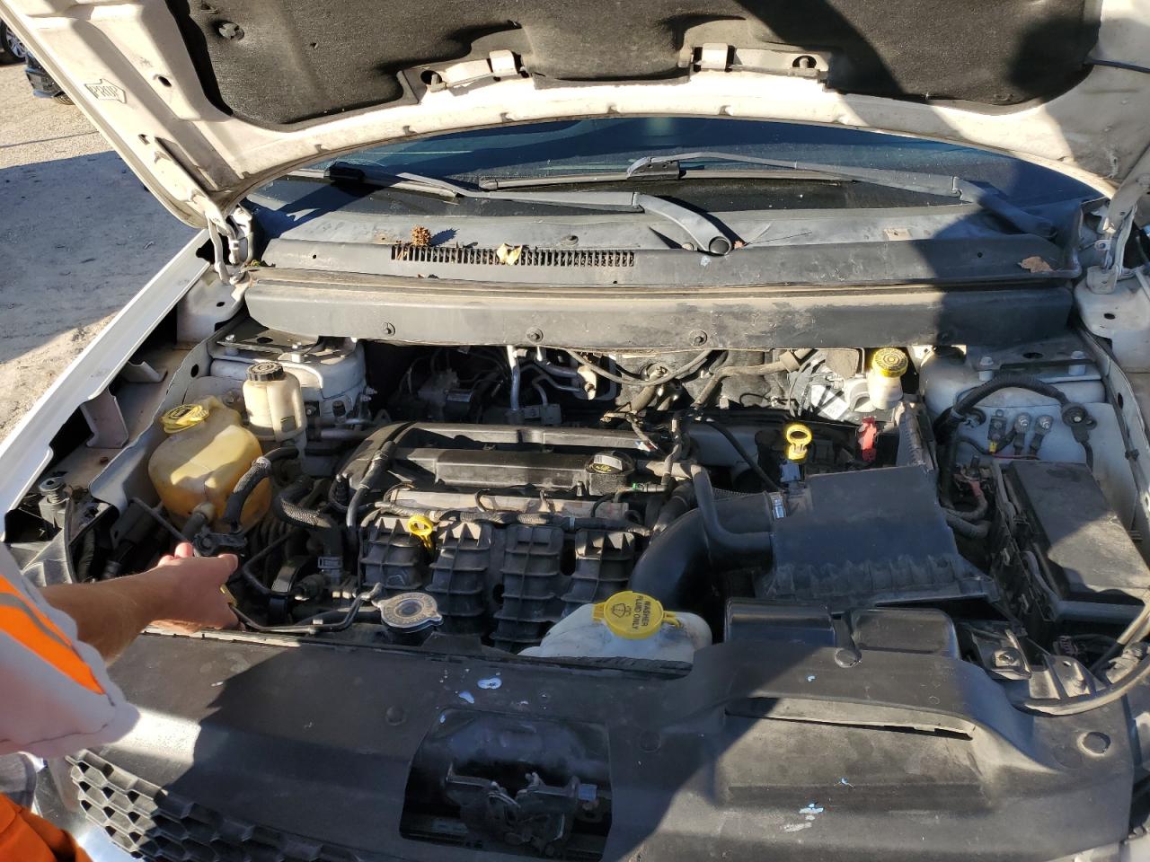 2015 Dodge Journey VIN 3C4PDCABXFT697614 Copart auction photo, water/flood damage thumbnail 7