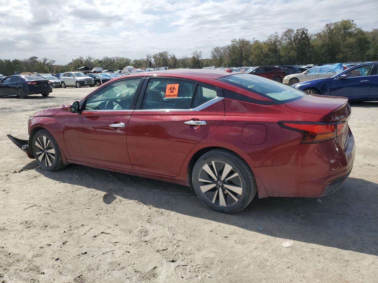 2021 Nissan Altima VIN 1N4BL4DV3MN302877 Copart auction photo, front end / side damage thumbnail 2