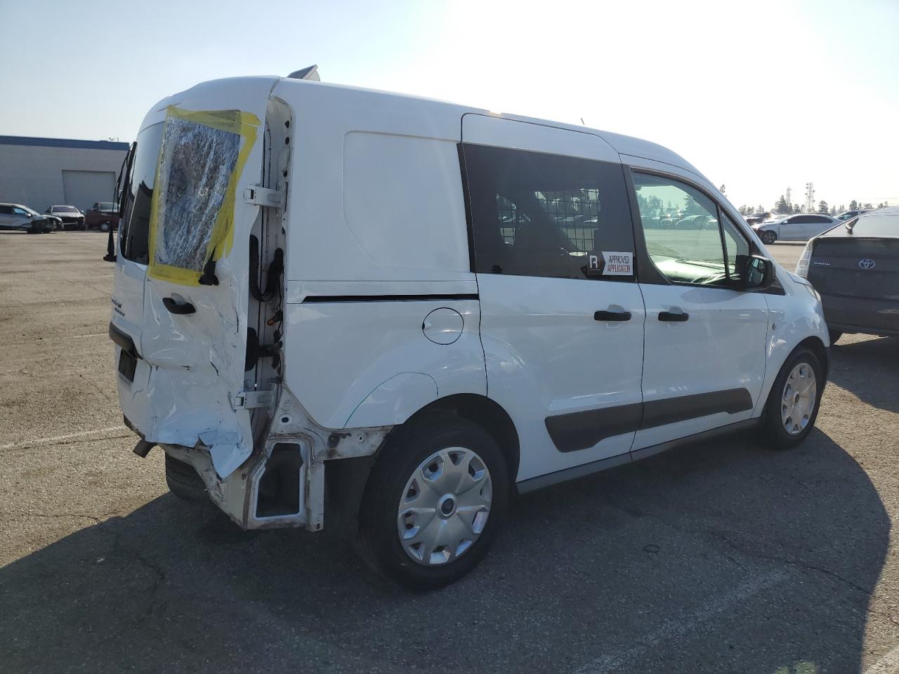 2014 Ford Transit VIN NM0LS6E72E1157124 Copart auction photo, all over damage thumbnail 3