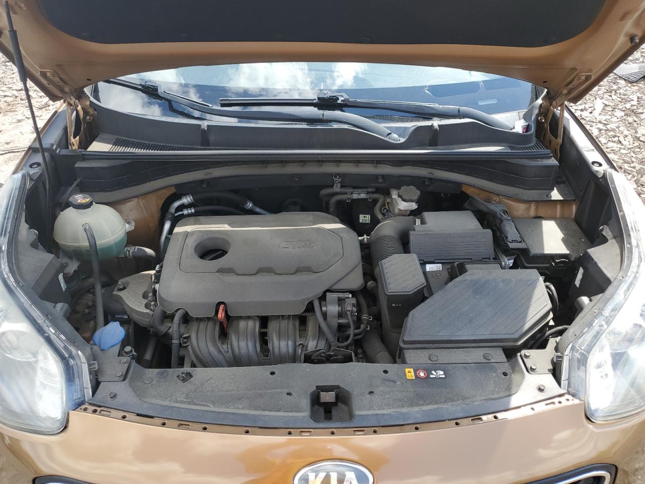 2017 KIA Sportage VIN KNDPM3AC7H7120118 Copart auction photo, all over damage thumbnail 12
