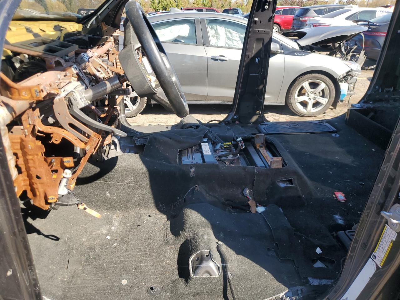 2021 RAM 1500 VIN 1C6SRFJT1MN733099 Copart auction photo, stripped damage thumbnail 7