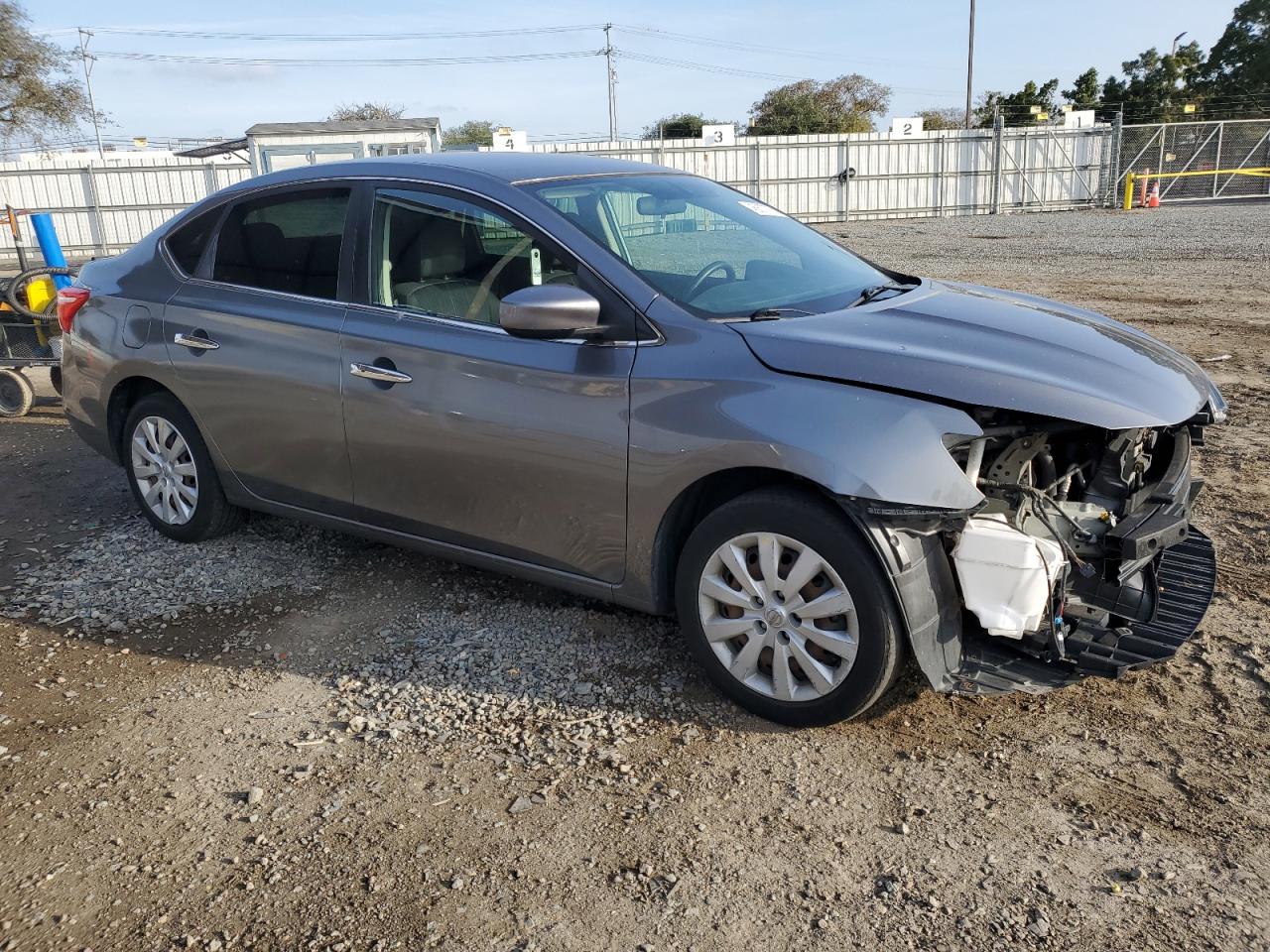2017 Nissan Sentra VIN 3N1AB7AP0HY298279 Copart auction photo, front end damage thumbnail 4