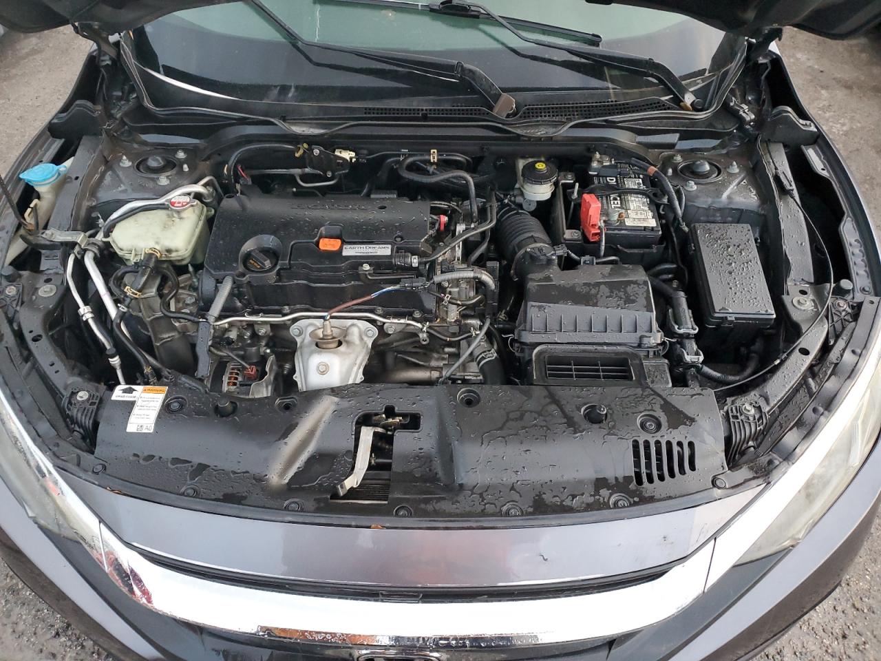 2017 Honda Civic VIN 2HGFC2F57HH502397 Copart auction photo, water/flood damage thumbnail 11