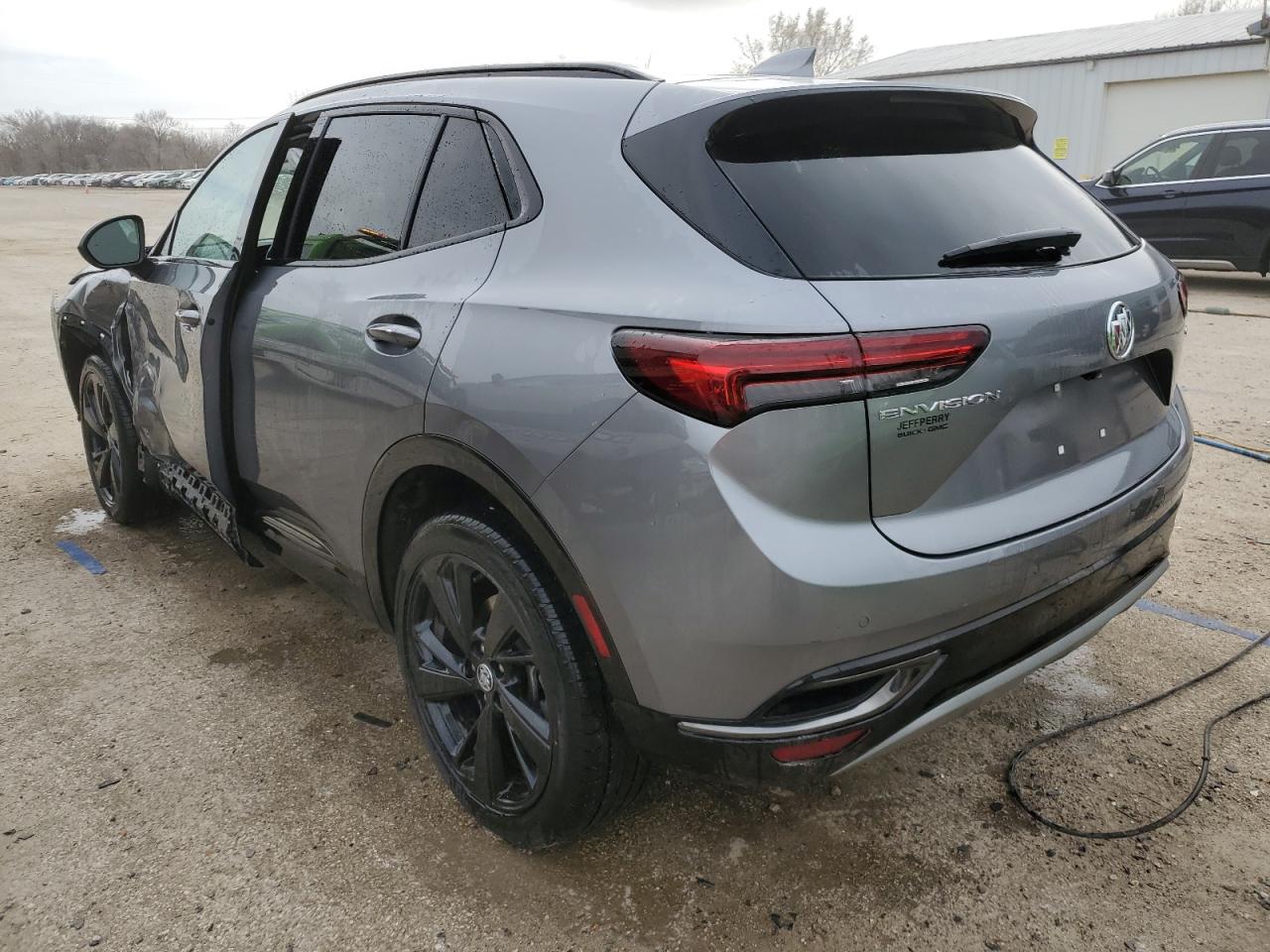 2022 Buick Envision VIN LRBAZLR43ND109035 Copart auction photo, front end / side damage thumbnail 2