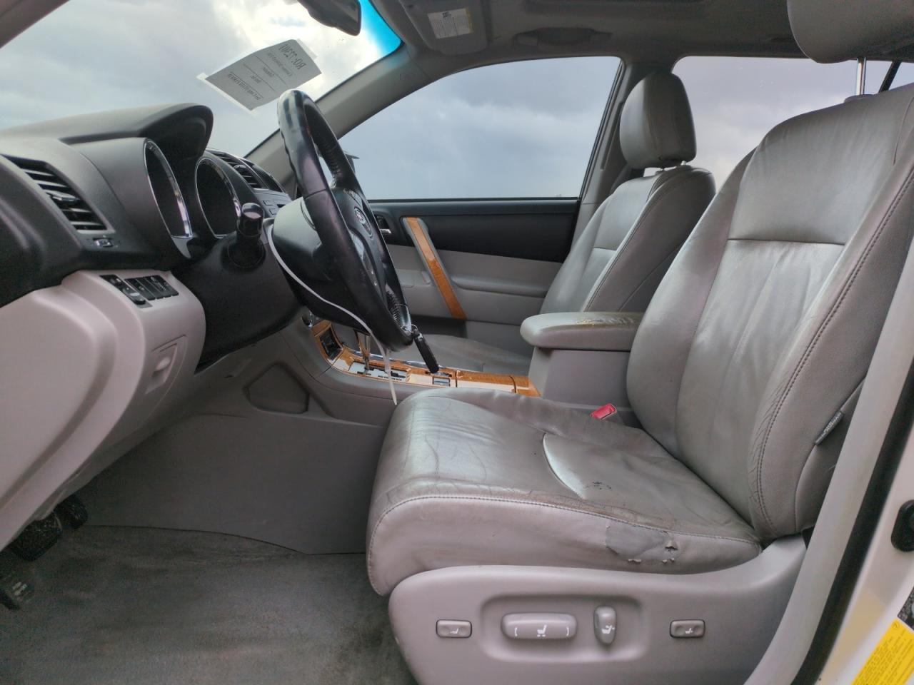2008 Toyota Highlander VIN JTEEW44A382002416 Copart auction photo, side damage thumbnail 7