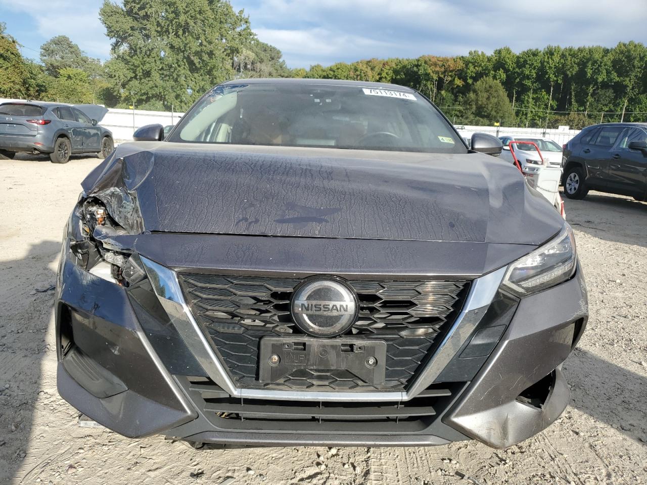 2020 Nissan Sentra VIN 3N1AB8CVXLY243722 Copart auction photo, all over / rear end damage thumbnail 5